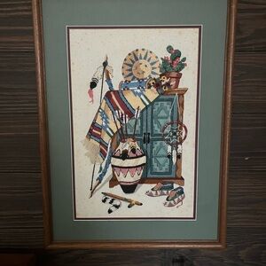 Framed Southwestern CREWEl
